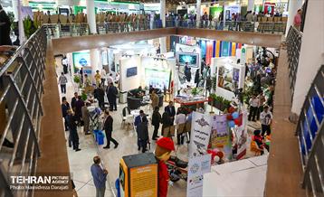 چهارمین روز نمایشگاه شهرهای خواهرخوانده و توانمندی های مدیریت شهری تهران -2