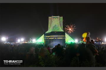مهمانی ۱۰ کیلومتری عید غدیر در تهران 1