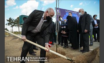 کاشت درخت میثاق در حرم امام خمینی 13