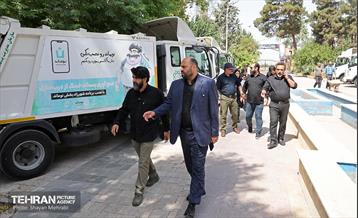 بازدید سخنگوی شهرداری تهران از سازمان مدیریت پسماند 56