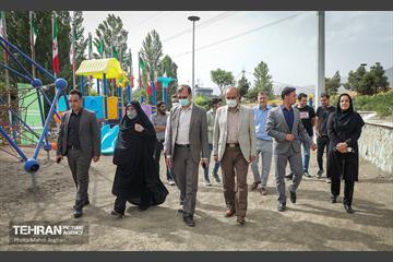 آیین بهره برداری از بوستان اوتیسم کودکان
