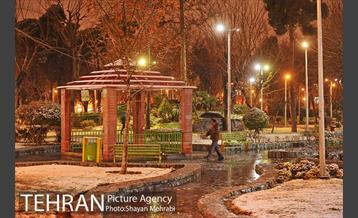 بارش برف در تهران 17