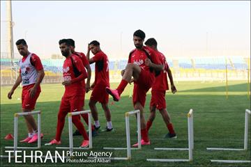 تمرین تیم فوتبال پرسپولیس تهران 11