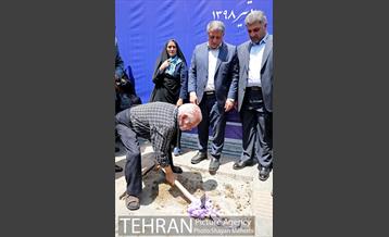 مراسم کلنگ زنی پلازای خیابان دعوتی 1