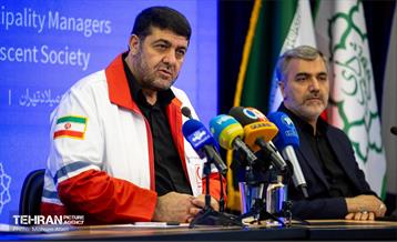 نشست مدیران شهرداری تهران با رئیس جمعیت هلال احمر 25