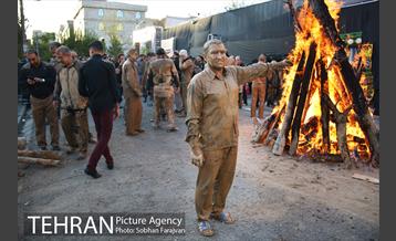 "آیین گل" لرستانی های مقیم تهران 17