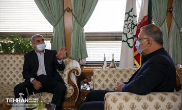 جلسه شهردار تهران با علی نیکزاد 4