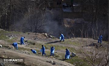 دومین روز اجرای طرح ضربتی پاکسازی دره فرحزاد 3