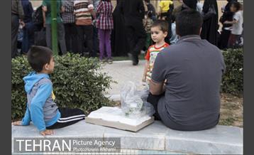 لقمه های مهربانی در محله امام زاده یحیی 11