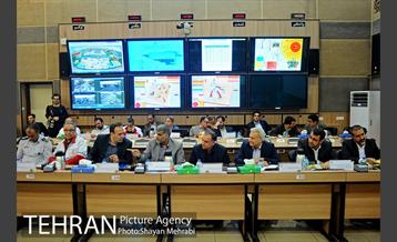 دومین جلسه شورای هماهنگی مدیریت بحران شهر تهران 18