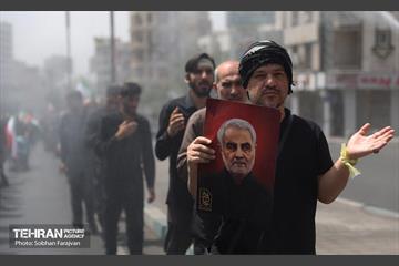 دسته عزاداری دانشگاه امام صادق(ع) در ظهر عاشورا 44