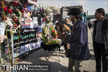 ایستگاه آتش نشانی امام حسین(ع) در سوگ شهید بهنام میرزاخانی‎ 12