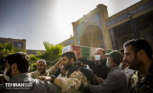 مراسم تشییع پیکر شهید صیاد خدایی 13