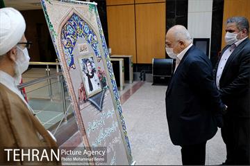 آئین رونمایی تابلو و پلاک‌کوبی کوچه شهید امیرهوشنگ‌قیومی‎ 1