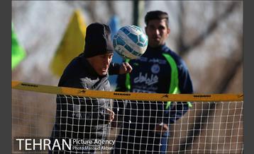 تمرین تیم فوتبال استقلال تهران