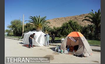 خدمات رسانی شهرداری تهران به مناطق حادثه زلزله کرمانشاه 14