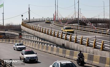 تقاطع سه سطحی بزرگراه‌های شهید نواب صفوی(شهید یارجانی) و شهید تندگویان 7