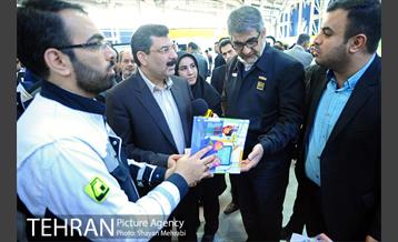 افتتاح سومین نمایشگاه مشارکت تولیدکنندگان ایرانی در صنعت مترو 8