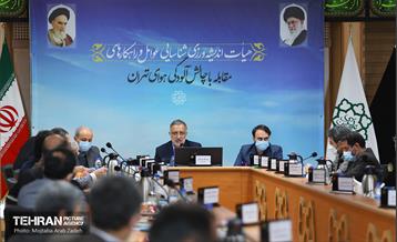 جلسه هیات اندیشه ورزی شناسایی عوامل و راهکارهای آلودگی هوای تهران 4