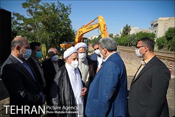 مراسم کلنگ زنی سه زیرگذر در منطقه ١٧