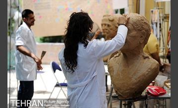 دومین سمپوزیوم مجسمه‌سازی مفاخر ایران 11