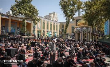 مراسم عزاداری عاشورای حسینی در امامزادگان سیدجعفر(ع) و حمیده خاتون(س) 12