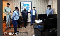 بازدید محمد جواد حق شناس از مرکز ارتباطات شهرداری تهران 10