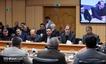 نشست هم‌اندیشی هیئت رئیسه اتاق اصناف تهران، روسای اتحادیه‌های صنفی تهران و هیئت امناء بازار تهران با شهردار تهران 57