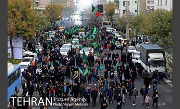 پیاده روی اربعین حسینی شهر تهران -3 36