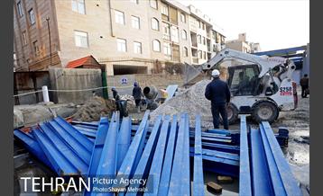 بازدید شهردار تهران از پروژه میدانگاه شهری امیر کبیر 6