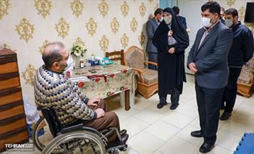 تکریم جانبازان آسایشگاه شهید بهشتی  1