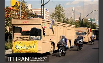 رژه نمادین اتوبوس های شرکت واحد به مناسبت آغاز هفته دفاع مقدس 20