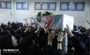 مراسم احیا شب ۲۳ ماه رمضان و تشییع شهید گمنام در حسینیه یرکی های مقیم تهران 19