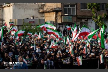 حضور رئیس جمهور در جمع مردم جنوب غرب تهران 20