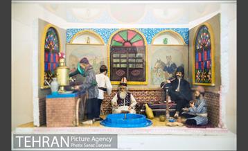 مجسمه مینیاتورهای جهانگیرارجمند در باغ موزه نگارستان 14