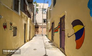 کوچه های رنگی منطقه پانزده 1