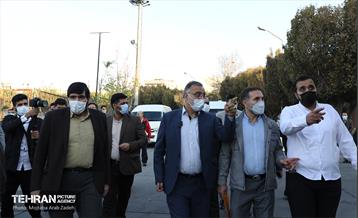 بازدید شهردار تهران از منطقه 14