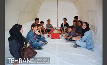 مانور زلزله امن و اسکان اضطراری منطقه 5 5