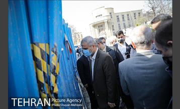 بازدید دادستان تهران و معاونین شهردار از زیرگذر گلوبندک 32