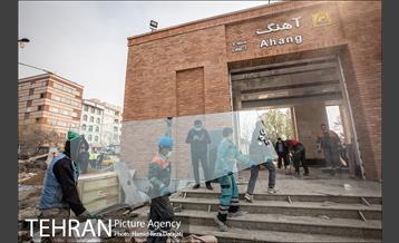 توسعه متروی تهران؛ ایستگاه آهنگ 13