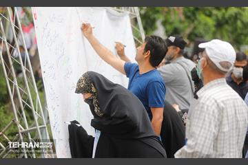 پردیس های فرهنگی شهرداری تهران در مسیر راهپیمایی روز قدس 6