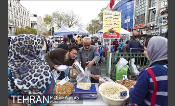 بازار دست فروشان در آخرین روز سال  24