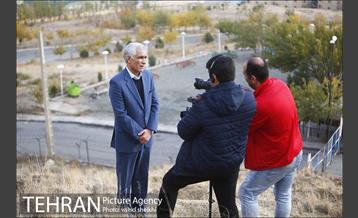 بازدید شهردار تهران از پروژه درختکاری کمربند سبز تهران  13