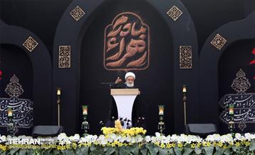 عزاداری شهادت حضرت فاطمه(س) در منطقه 17 45