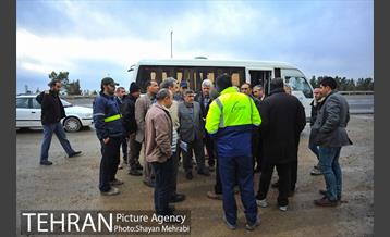 بازدید هابیل درویش از مراحل ساخت مترو فرودگاه امام خمینی (ره) 1