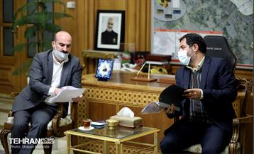 دیدار شهردار تهران با مدیرعامل توانیر 9