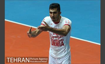 دیدار پیکان و شهرداری ارومیه در لیگ برتر والیبال 20