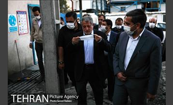 بازدید محسن هاشمی از خط 10 مترو 1