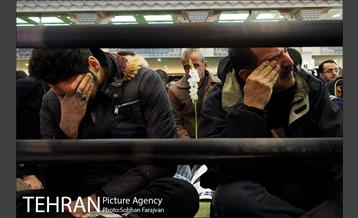 تشییع شهدای آتش نشان در شبستان مصلی-2 16