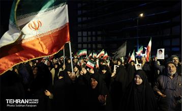 مراسم عزاداری شهادت رهبر انقلاب اسلامی در میدان شهید طهرانی‌مقدم 2